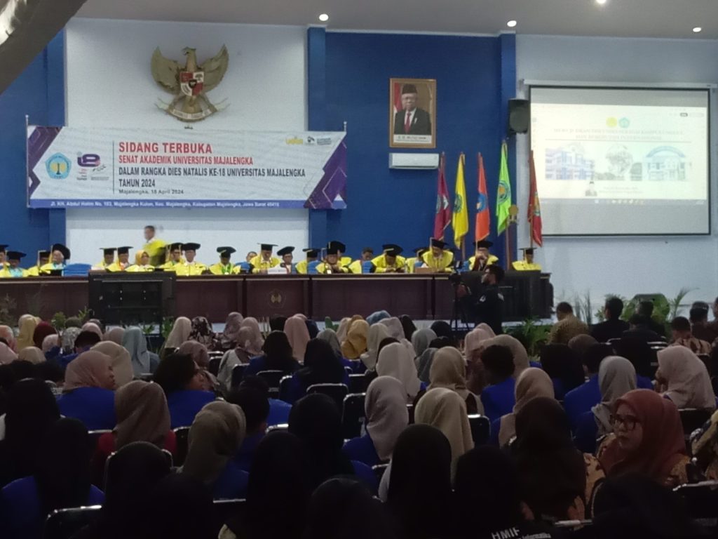 Dies Natalis Universitas Majalengka ke-18, Rektor Ingin Wujudkan Cita-cita Civitas Akademik 