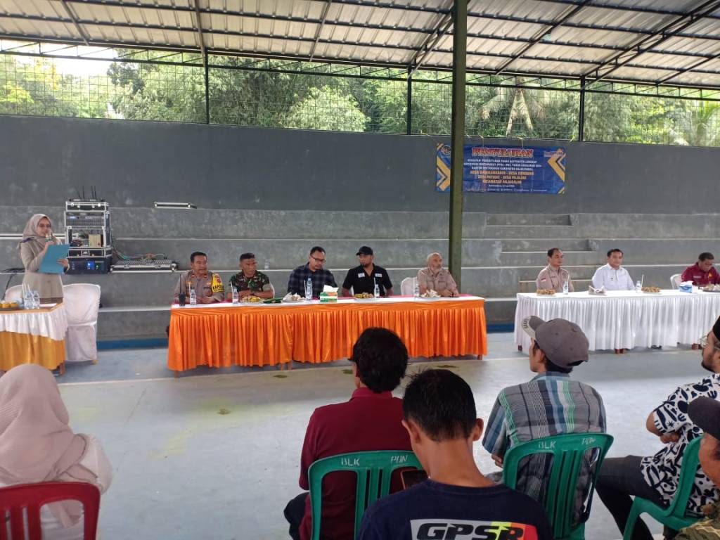 Danramil 1709/Rajagaluh Menghadiri Giat Penyuluhan Program Pendaftaran Tanah Sistematis Lengkap – Partisipasi Masyarakat (PTSL –&nbsp;PM)
