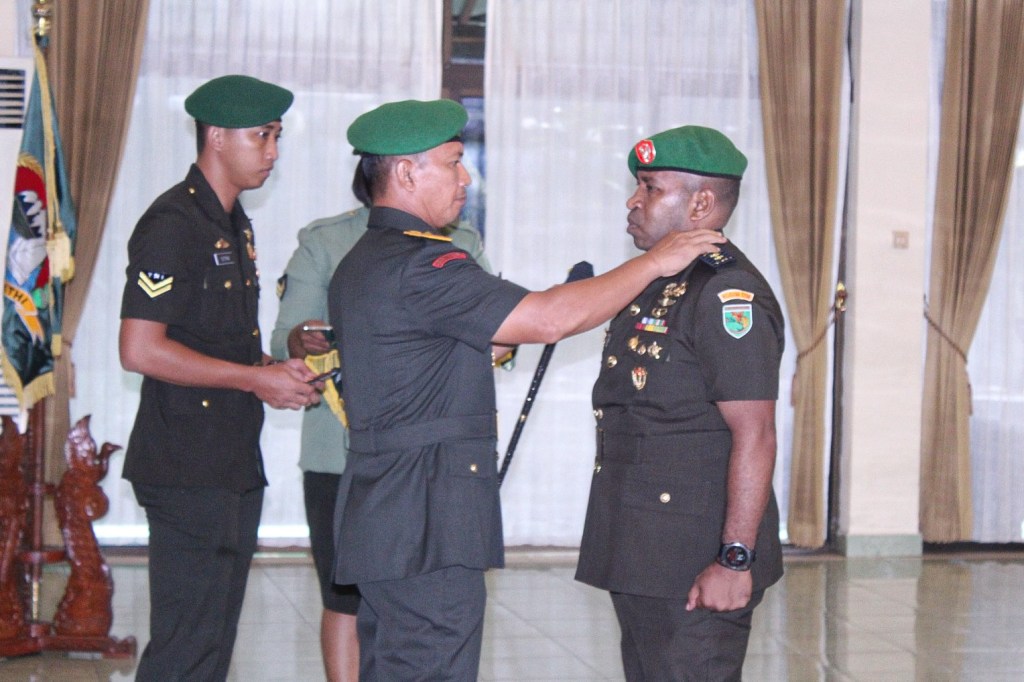 Letkol Inf Justus Mara, Putra Asli Papua Pimpin Kodim&nbsp;1716/Tolikara