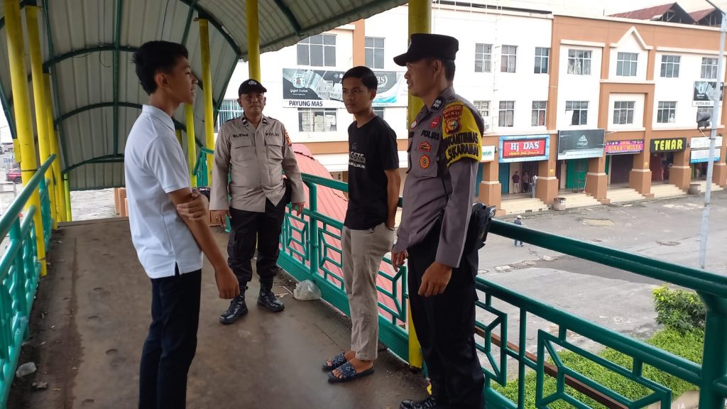 Kapolsek Pekanbaru Kota Pimpin Kegiatan Rutin PMS Antisipasi C3 dan Narkoba