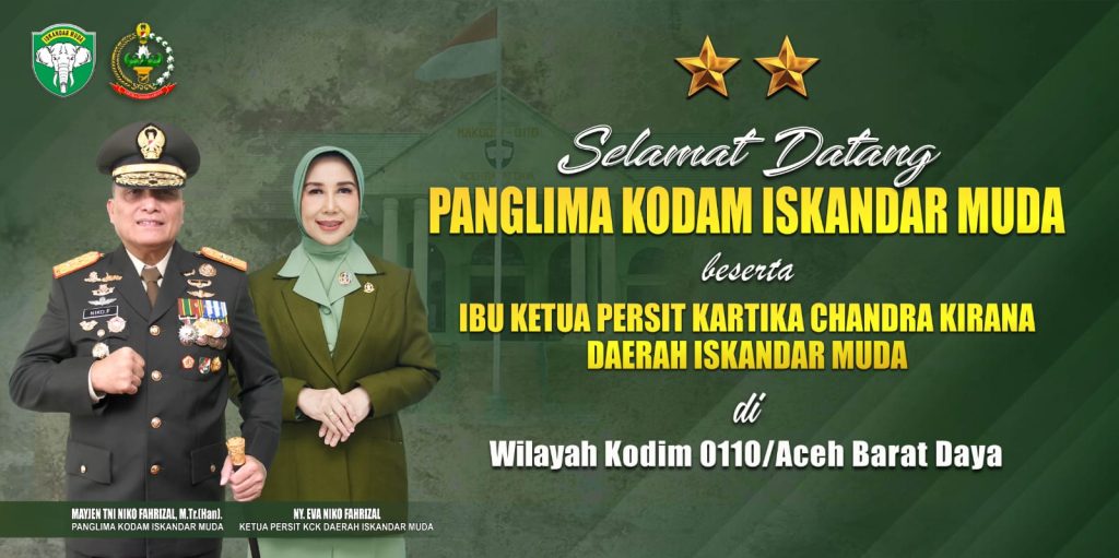 Sambut Kunker Pangdam IM, Kodim Abdya Siapkan Pangkalan dan Pasang Baliho&nbsp;Jumbo