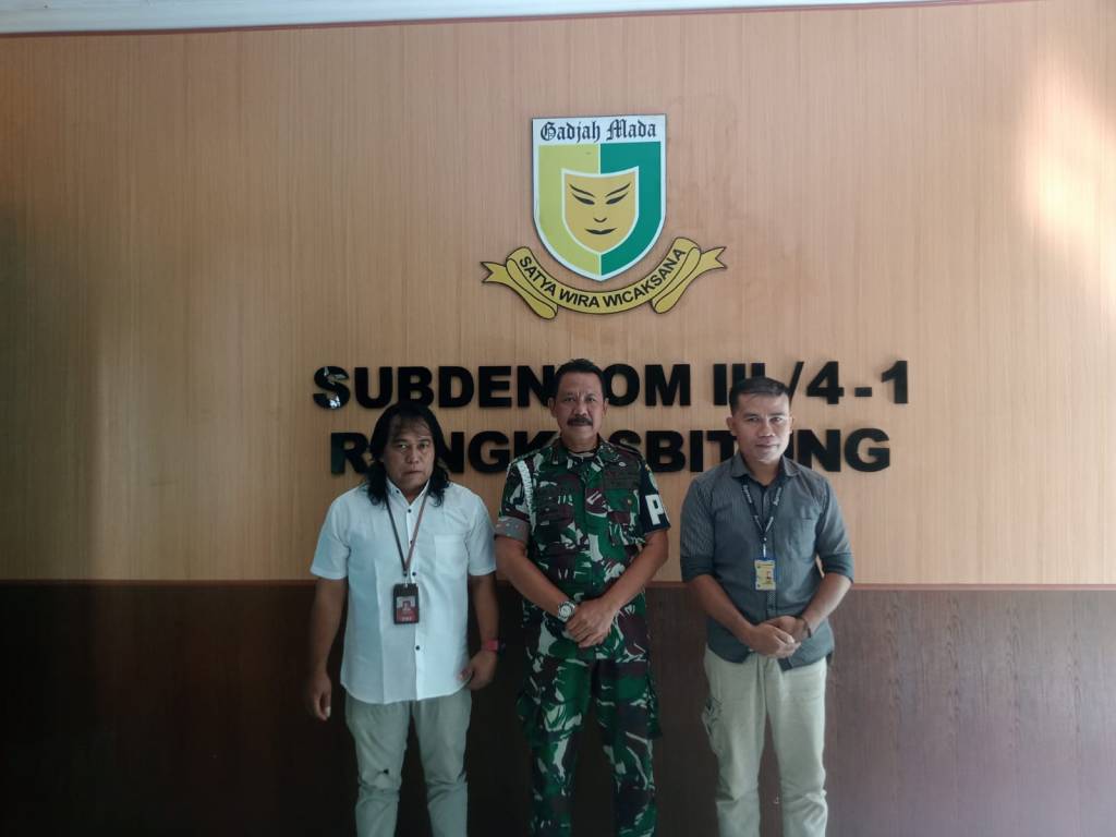 FRN Lebak silaturahmi ke kantor SUBDENPOM III/4-1 Rangkasbitung dalam rangka silaturahmi dan membangun sinergitas&nbsp;.