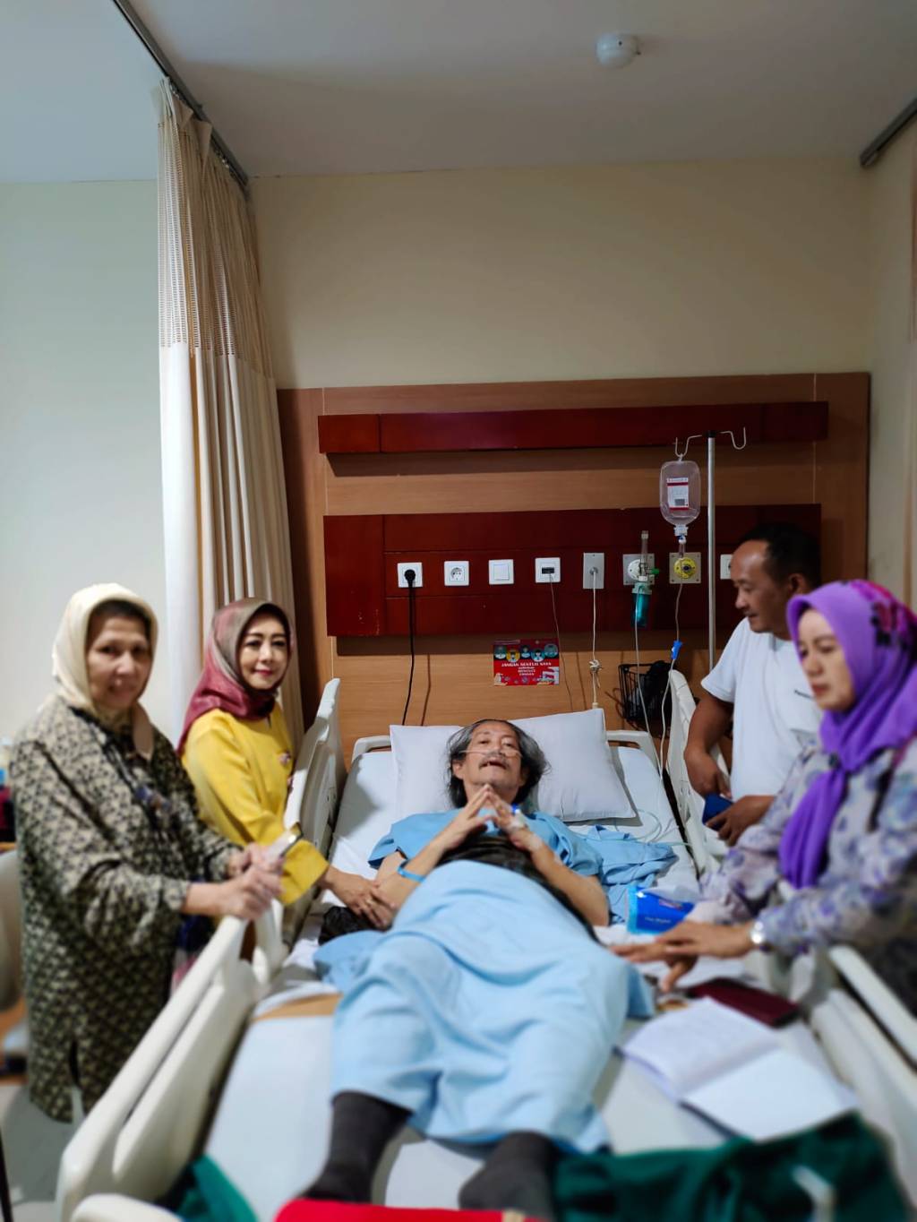 Kang Acil Bimbo Dewan Pembina & Pendiri PRK-Indonesia Masuk R.S, Semua Relawan Panjatkan&nbsp;Doa.