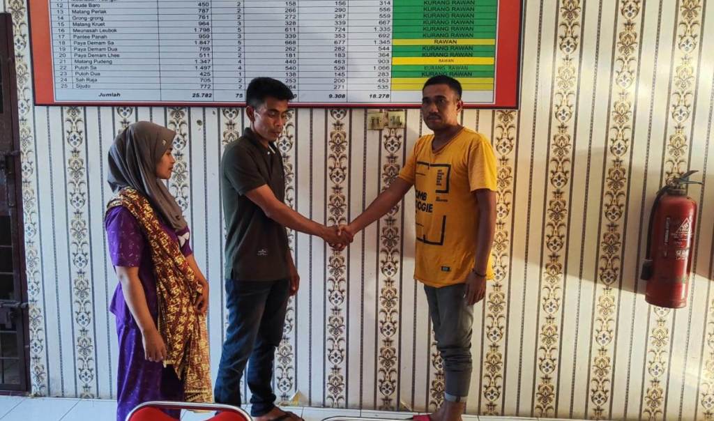 Terapkan Keadilan Restorative, Polsek Pantee Bidari Selesaikan Kasus Penipuan dan Penggelapan