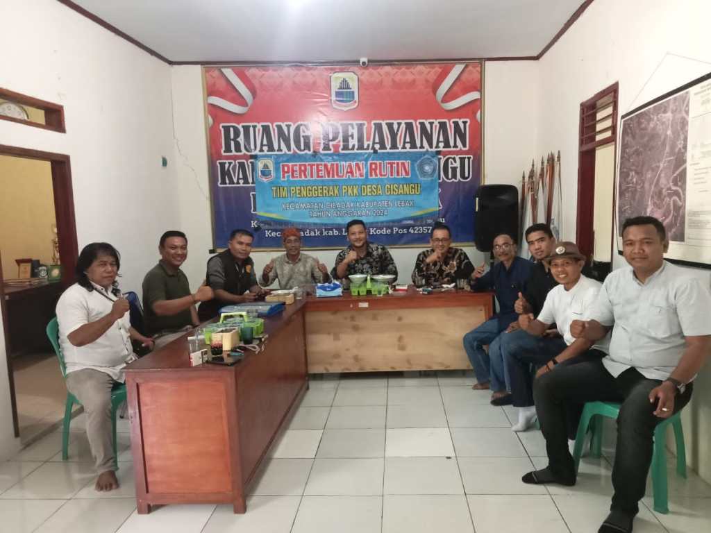 Dalam Rangka Kajian Bidang Ketapang FRN Lebak Sosialisasikan di Desa Cisangu Kecamatan Cibadak Lebak Banten.